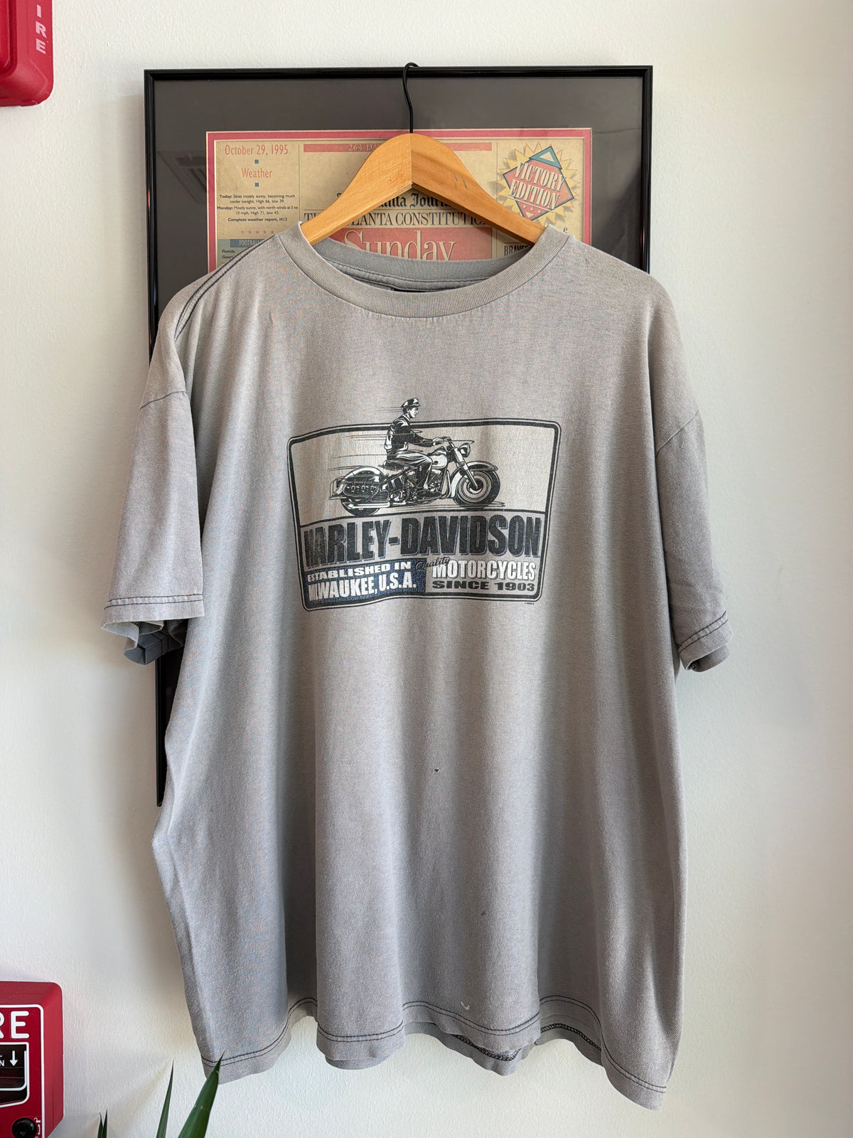 VINTAGE 2003 HARLEY DAVIDSON CARTERSVILLE SHIRT