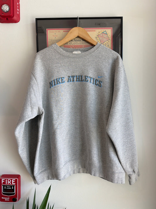 VINTAGE 1990S NIKE ATHLETICS SPELLOUT SWEATSHIRT