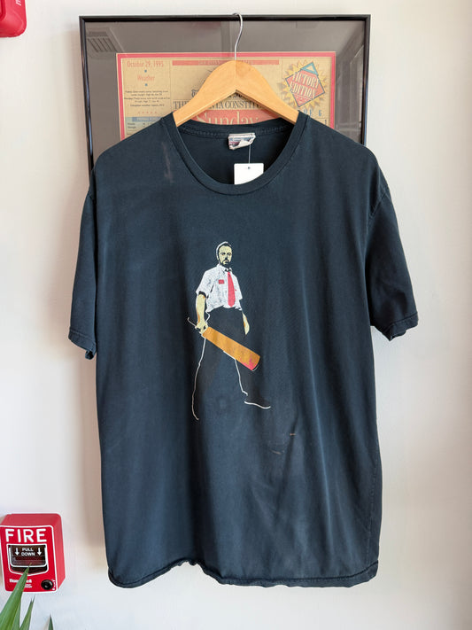 VINTAGE 2005 SHAWN OF THE DEAD MOVIE SHIRT