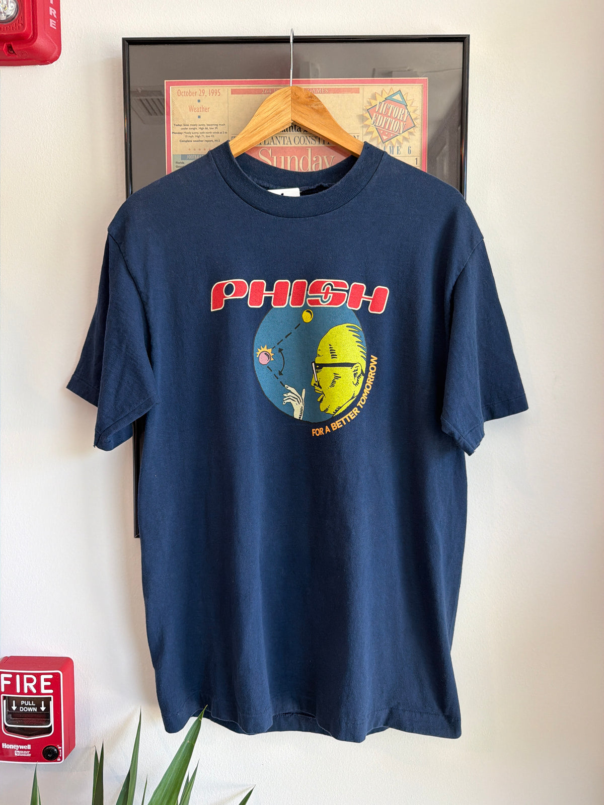 VINTAGE 1996 PHISH FOR A BETTER TOMORROW BAND SHIRT