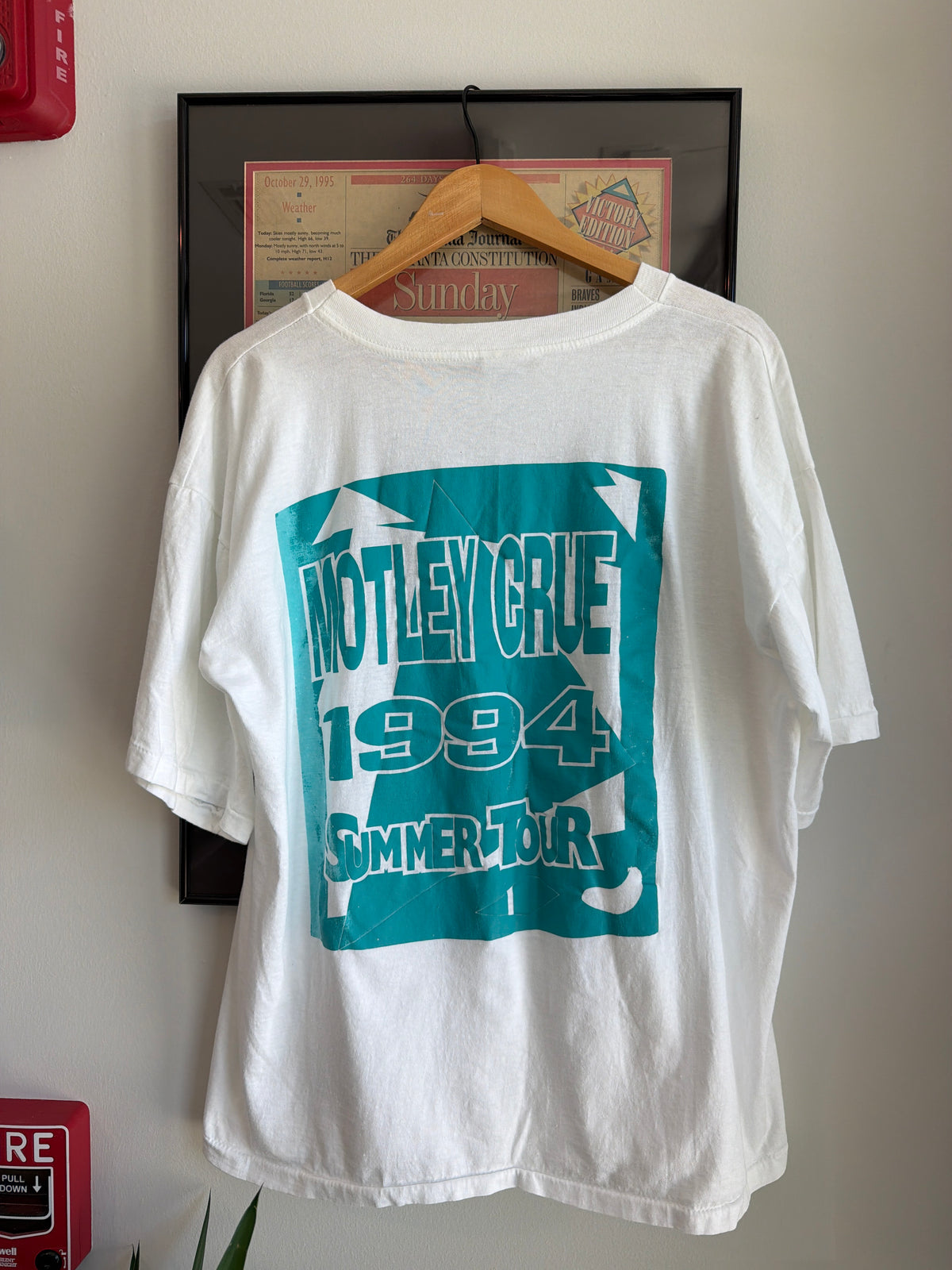 VINTAGE 1994 MOTLEY CRUE SUMMER TOUR SHIRT