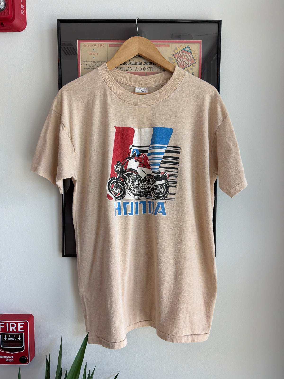 VINTAGE 1980S HONDA SHOP SPOTSWOOD SHIRT