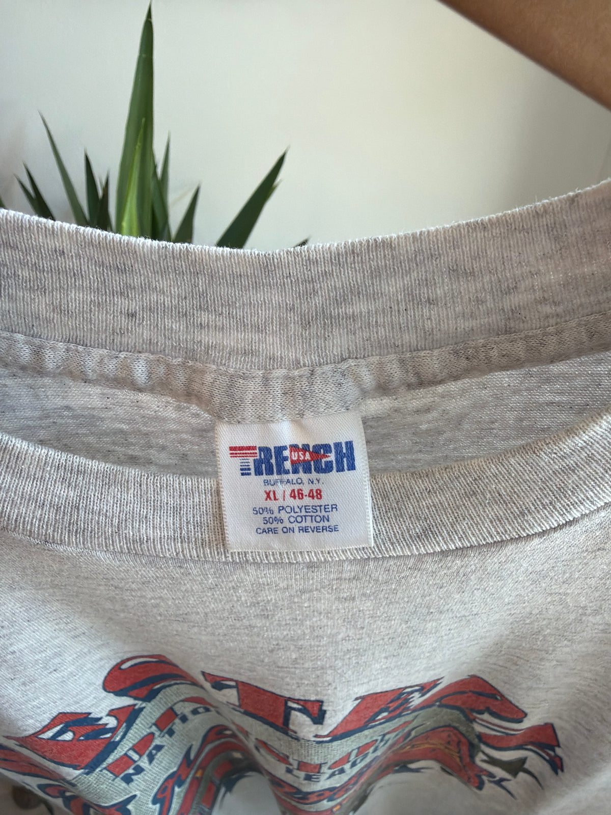 VINTAGE 1992 ATLANTA BRAVES WESTERN DIVISION CHAMPIONS SHIRT