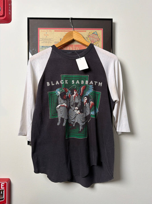 VINTAGE 1980 BLACK SABBATH RAGLAN SHIRT