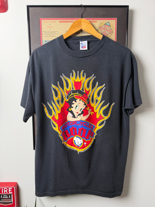 VINTAGE 1994 BETTY BOOP MOTORCYCLES BY BOOP SHIRT