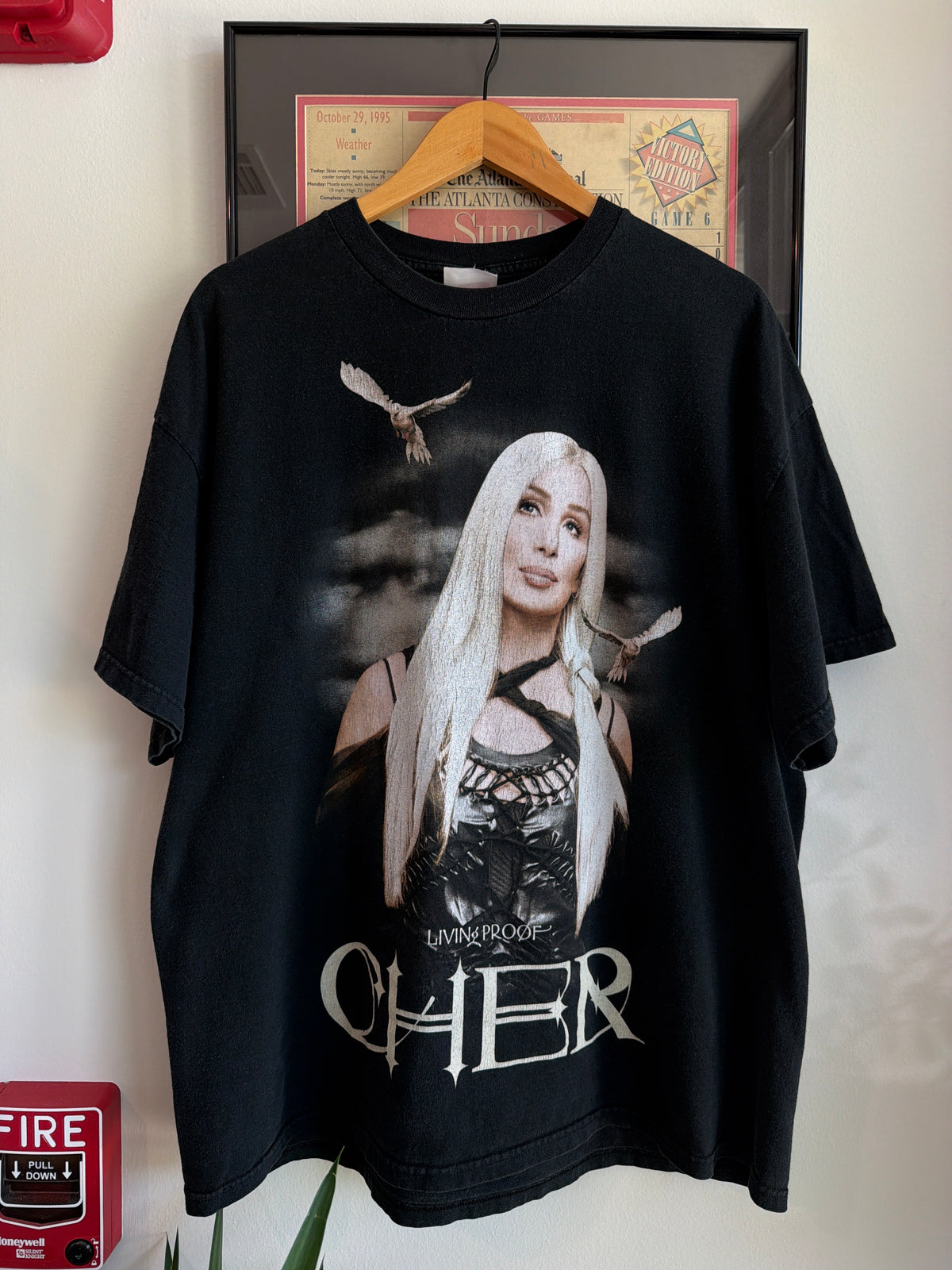 VINTAGE 2003 CHER LIVING PROOF TOUR SHIRT