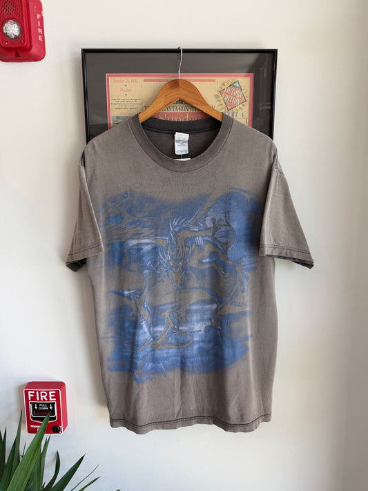 VINTAGE FADED 1990S DRAGON SHIRT