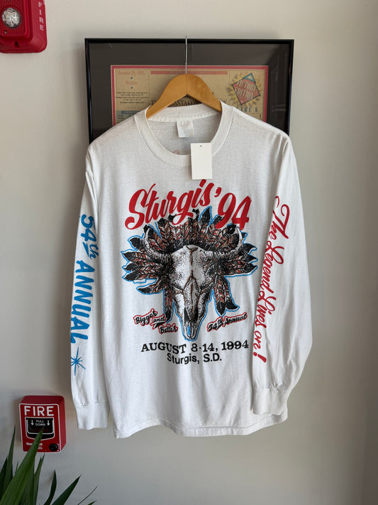 VINTAGE 1994 STURGIS LONG SLEEVE SHIRT