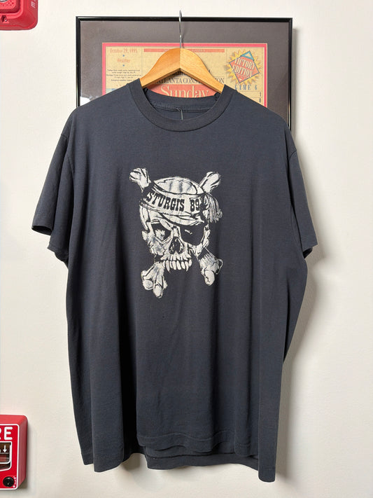 VINTAGE FADED 1989 STURGIS BIKER SHIRT