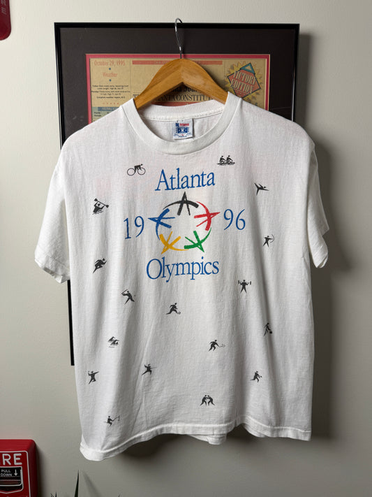VINTAGE 1996 ATLANTA OLMYPICS AOP SHIRT
