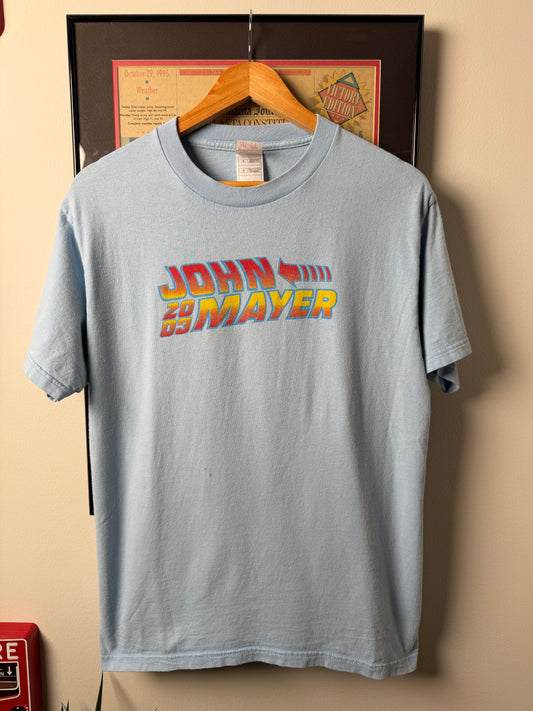 VINTAGE 2003 JOHN MAYER BACK TO THE FUTURE TOUR SHIRT