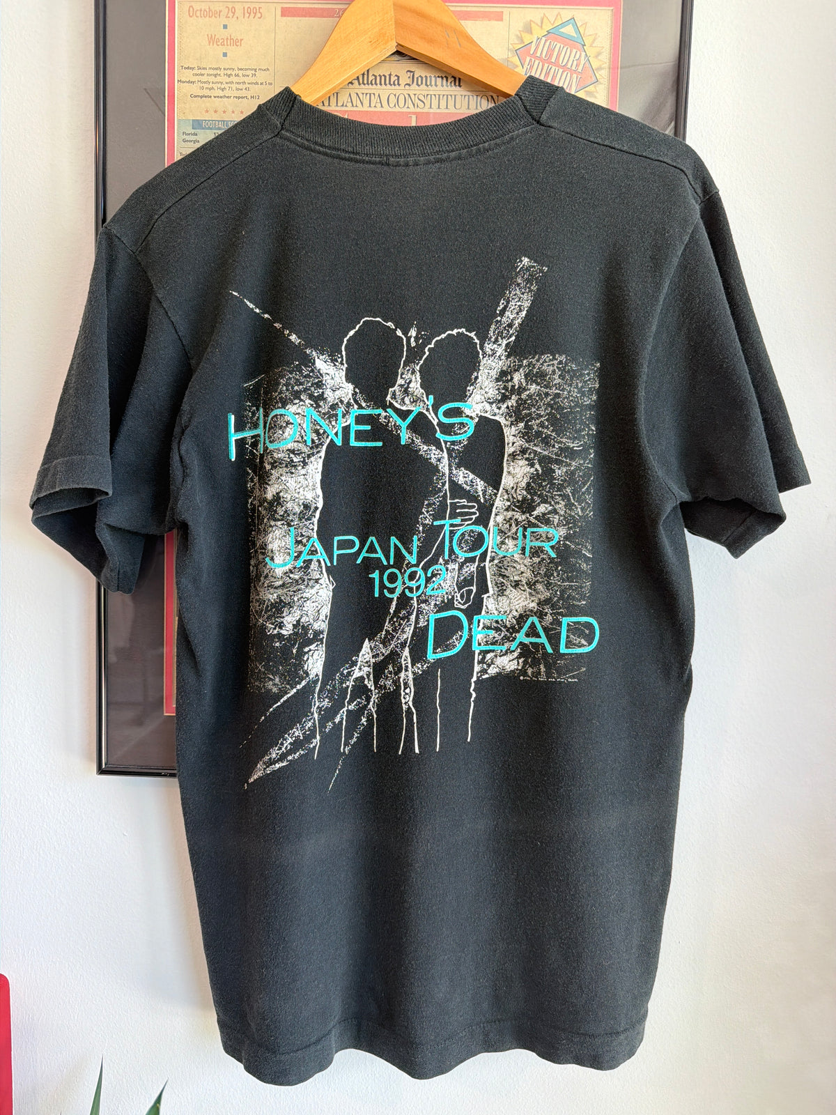 VINTAGE 1992 THE JESUS AND MARY CHAIN HONEY'S DEAD JAPAN TOUR SHIRT