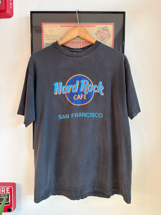 VINTAGE FADED 1990S HARD ROCK CAFE SAN FRANCISCO SHIRT