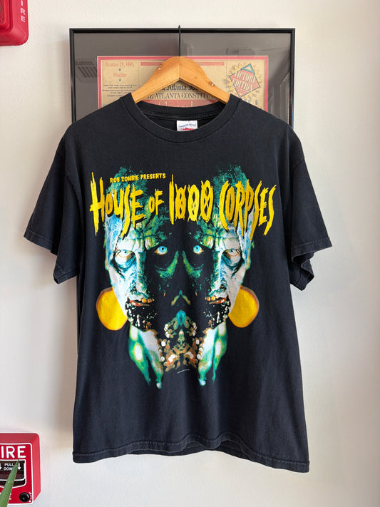 VINTAGE 2002 ROB ZOMBIE HOUSE OF 1000 CORPSES SHIRT