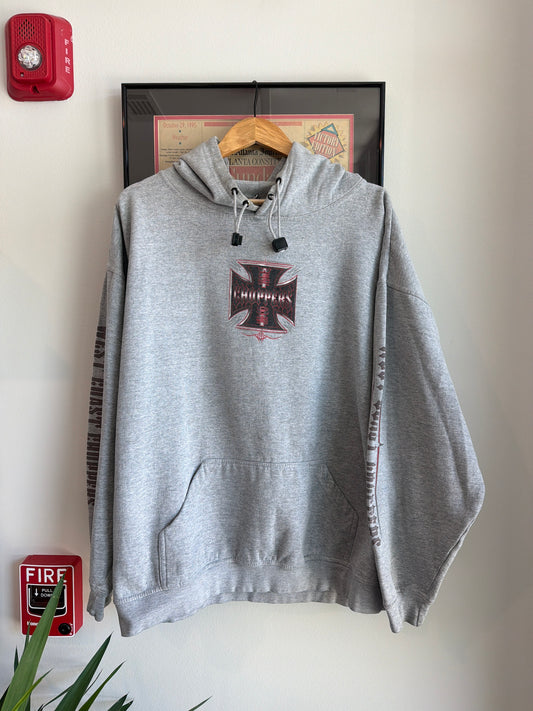 VINTAGE 1990S WEST COAST CHOPPERS HOODIE