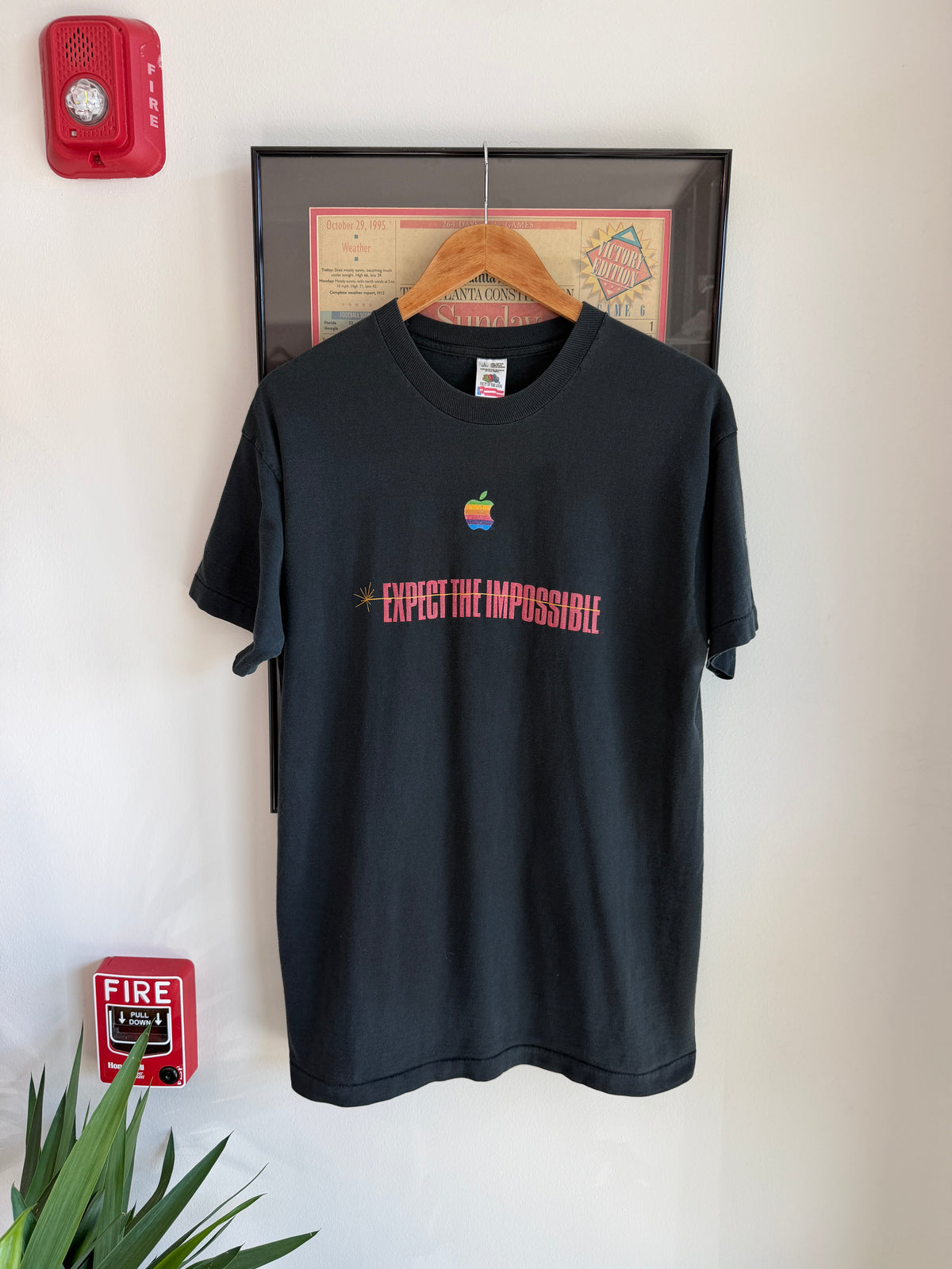 VINTAGE 1990S APPLE MISSION IMPOSSIBLE SHIRT